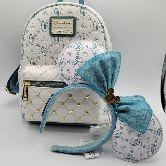 Loungefly Grand Floridian Backpack & Ears Set main image 14
